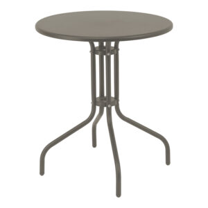 Table Vergo Argos The Classic champagne metal D60x70cm