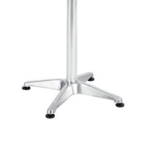 130 000063 2 Table Lazo Argos The Classic chrome aluminium D60x70cm