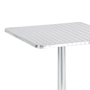 130 000065 2 Table Lazo Argos The Classic chrome aluminium 60x60x70cm
