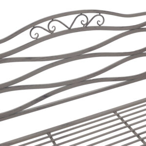 137 000008 3 Benko Argos The Classic metal bench in bronze shade 114x45x95cm