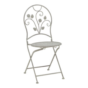 137 000010 2 Dining set 3pcs Abriel Argos The Classic grey antique metal