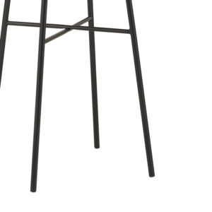 140 000056 3 Gaus Argos The Classic table metal black-pe natural-glass D60x74cm