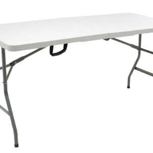 Folding catering table-suitcase Rodeo Argos The Classic white granite 183x76x74