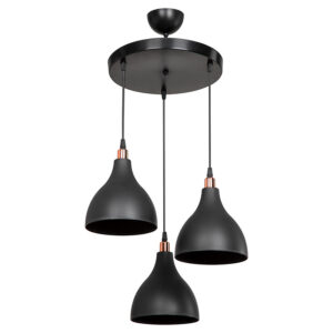 147 000131 Ceiling light Lofty Argos The Classic Ε27 black D40x80cm
