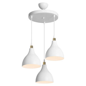 147 000132 1 Ceiling light Lofty Argos The Classic Ε27 white D40x80cm