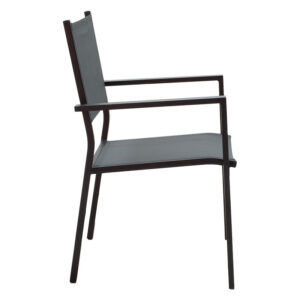 152 000001 2 Armchair Moly Argos The Classic metal black textilene dark gray