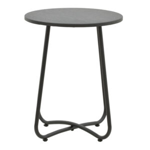152 000047 1 Τable Bramwell Argos The Classic metal dark grey D40x50cm