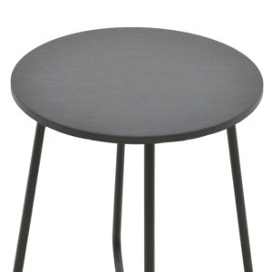 152 000047 2 Τable Bramwell Argos The Classic metal dark grey D40x50cm