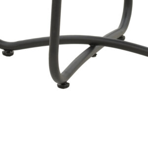 152 000047 3 Τable Bramwell Argos The Classic metal dark grey D40x50cm