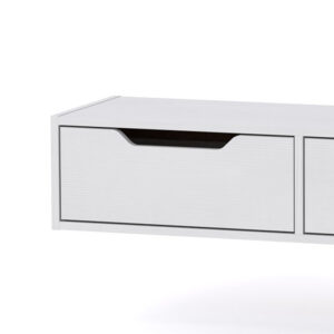 184 000022 2 Alberto Argos The Classic wall-mounted console in white 100x32.5x22cm