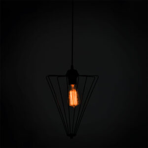 193 000058 1 Ceiling light Saway Argos The Classic E27 black 30x30x80cm