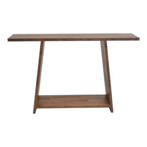 197 000056 2 Console Edgar Argos The Classic natural pine wood 30mm walnut 139x29x90cm