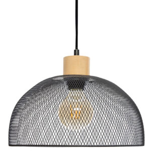 Ceiling light Sam Argos The Classic Ε27 black D30x22,5cm