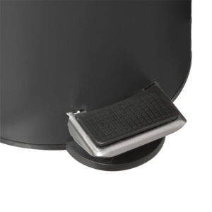 199 000486 2 Waste bin 3L Nature Argos The Classic metallic dark grey- natural