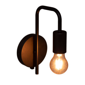 199 000532 1 Wall lamp Zhola Argos The Classic E27 40W black 17x12x25cm