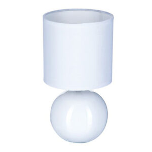 199 000576 Table lamp PWL-1210 Argos The Classic E14 60W ceramic in white gloss color D13x25cm