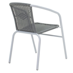 200 000322 3 Dining set 5pcs Valor-Obbi Argos The Classic metal-pe gray