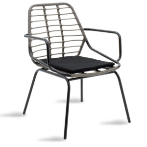 200 000344 2 Naoki dining set 5pcs Argos The Classic metal black pe gray