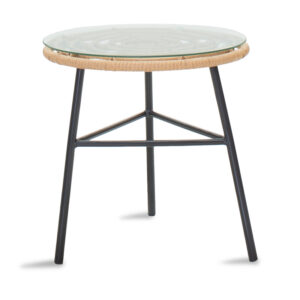 200 000362 2 Lounge Gaus-Naoki set 3pcs Argos The Classic metal black-pe natural.