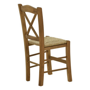 200 000739 1 Coffee shop chair with mat Crossed Argos The Classic walnut wood 42x40x89cm