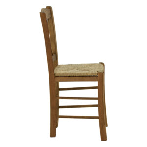 200 000739 2 Coffee shop chair with mat Crossed Argos The Classic walnut wood 42x40x89cm