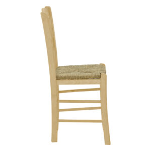 200 000742 2 Coffee shop chair with mat Syror-Charchie Argos The Classic unpainted wood 42x40x89cm