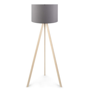 Floor lamp PWL-1060 Argos The Classic Ε27 natural-grey D38x140cm