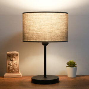 202 000041 1 Table lamp PWL-1076 Argos The Classic Ε27 anthracite-blackD24x35cm