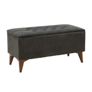 202 000085 Stool-trunk Elone Argos The Classic gray-walnut 90x40x44cm