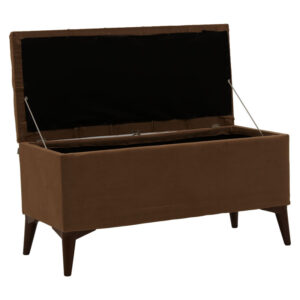 202 000090 2 Stool-trunk Elone Argos The Classic brown-walnut 90x40x44cm