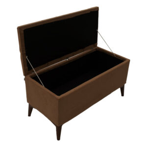202 000090 3 Stool-trunk Elone Argos The Classic brown-walnut 90x40x44cm