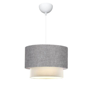 Ceiling light Fersa Argos The Classic grey-white D30x20cm