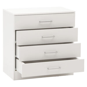 208 000008 2 Chest of 4 drawers Elise Argos The Classic white 69x40x71cm