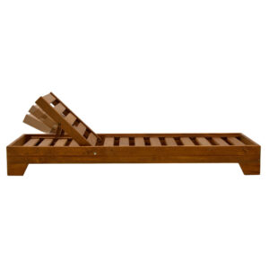 211 000001 2 Sunbed Sadie Argos The Classic solid fir wood walnut