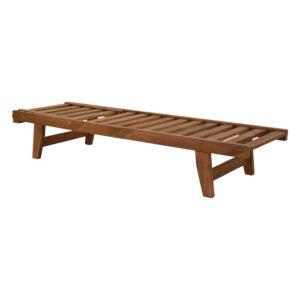 211 000005 1 Sunbed Sunset Argos The Classic solid beech wood walnut
