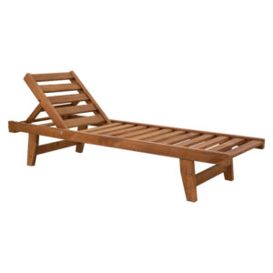 211 000005 Sunbed Sunset Argos The Classic solid beech wood walnut