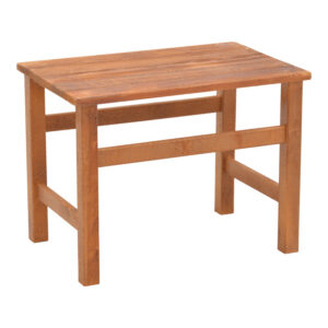 Summrine Argos The Classic beach table solid beech wood in walnut color 60x40x45cm