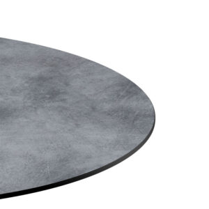 215 000007 3 Inspire table top Argos The Classic HPL gray cement Φ60cm 12mm thick