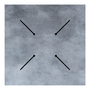 215 000009 1 Tabletop Inspire Argos The Classic HPL gray cement 69x69cm 12mm thick
