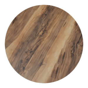 Table top Noble Argos The Classic HPL walnut Φ60cm, 12mm thick