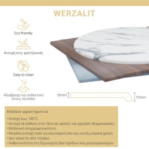 215 000024 1 scaled Table top Sizzle Argos The Classic Werzalit anthracite cement Φ70cm, 25mm thick