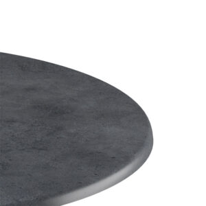 215 000024 2 Table top Sizzle Argos The Classic Werzalit anthracite cement Φ70cm, 25mm thick