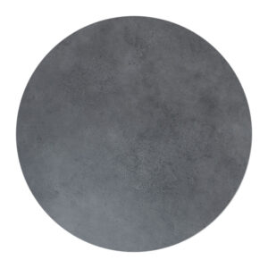 215 000024 Table top Sizzle Argos The Classic Werzalit anthracite cement Φ70cm, 25mm thick