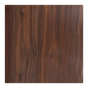215 000038 Table top Bounty Argos The Classic Werzalit walnut 80x80cm thickness 35mm