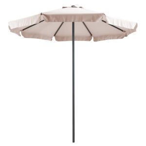 Professional umbrella Mongo Argos The Classic single piece metal D2.3m beige-anthracite