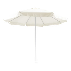 Professional umbrella Nagida Argos The Classic single piece aluminium D3m ecru