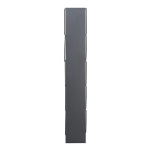 225 000027 3 Bookcase mini Tars Argos The Classic dark grey-black 50x22x150cm