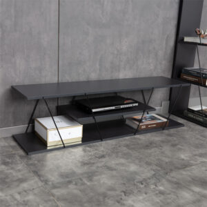 225 000030 1 Tv stand Tars Argos The Classic dark grey-black 120x30x33cm