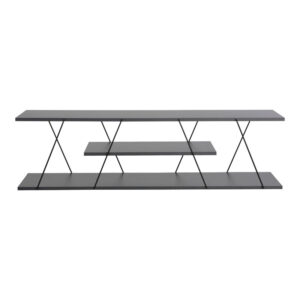 225 000030 2 Tv stand Tars Argos The Classic dark grey-black 120x30x33cm