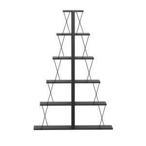 225 000041 2 Bookcase mini Tars Argos The Classic dark grey-black100x22x150cm